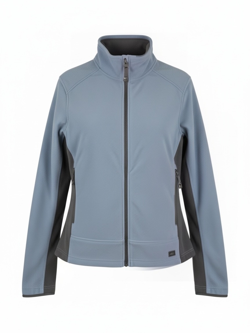 REI Kid’s XL Slate Blue Softshell Jacket with Charcoal Panels